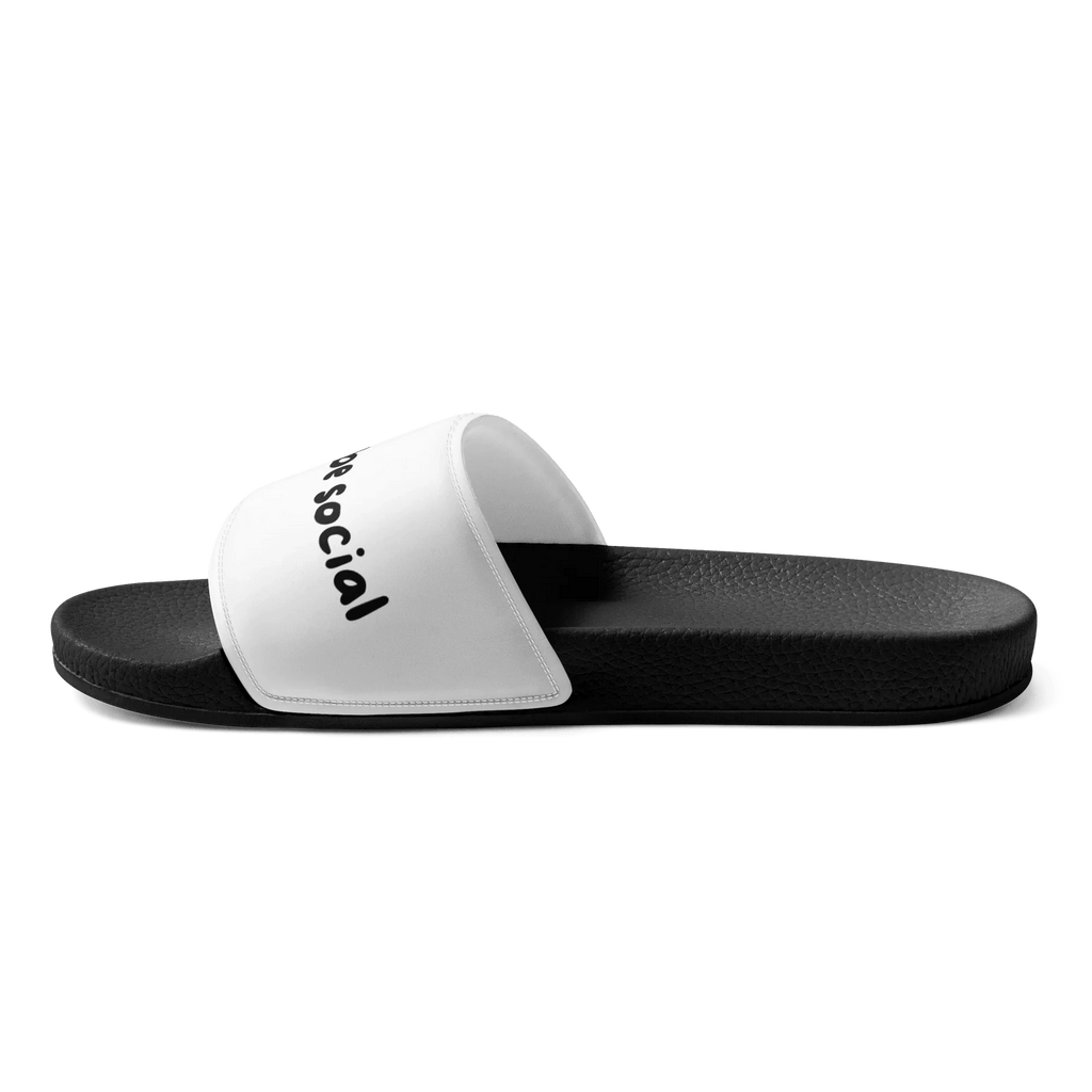 Badeschlappen "be social" für Frauen - Slippers - flyliving