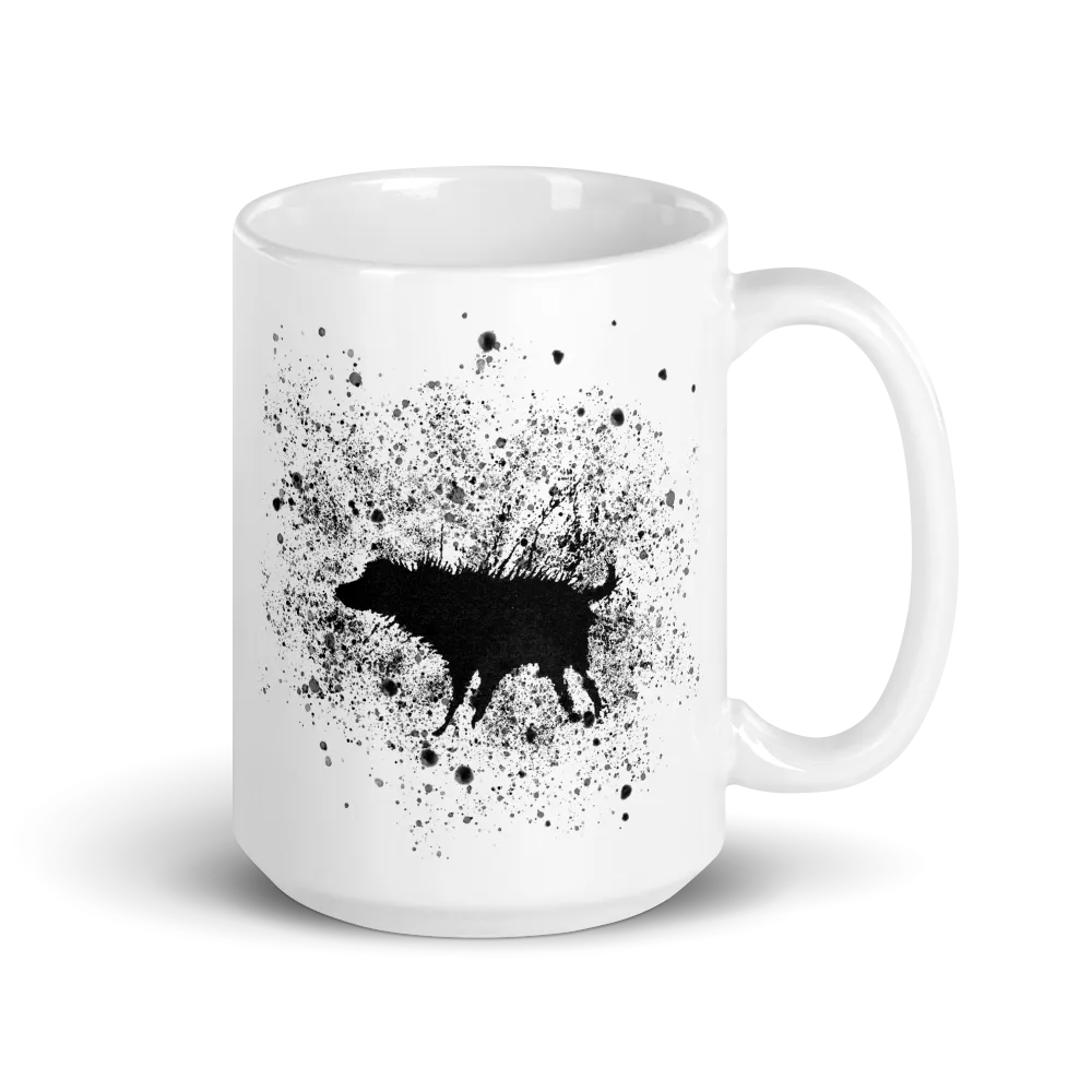 Tasse Banksy Wet Dog Splatter, 2007