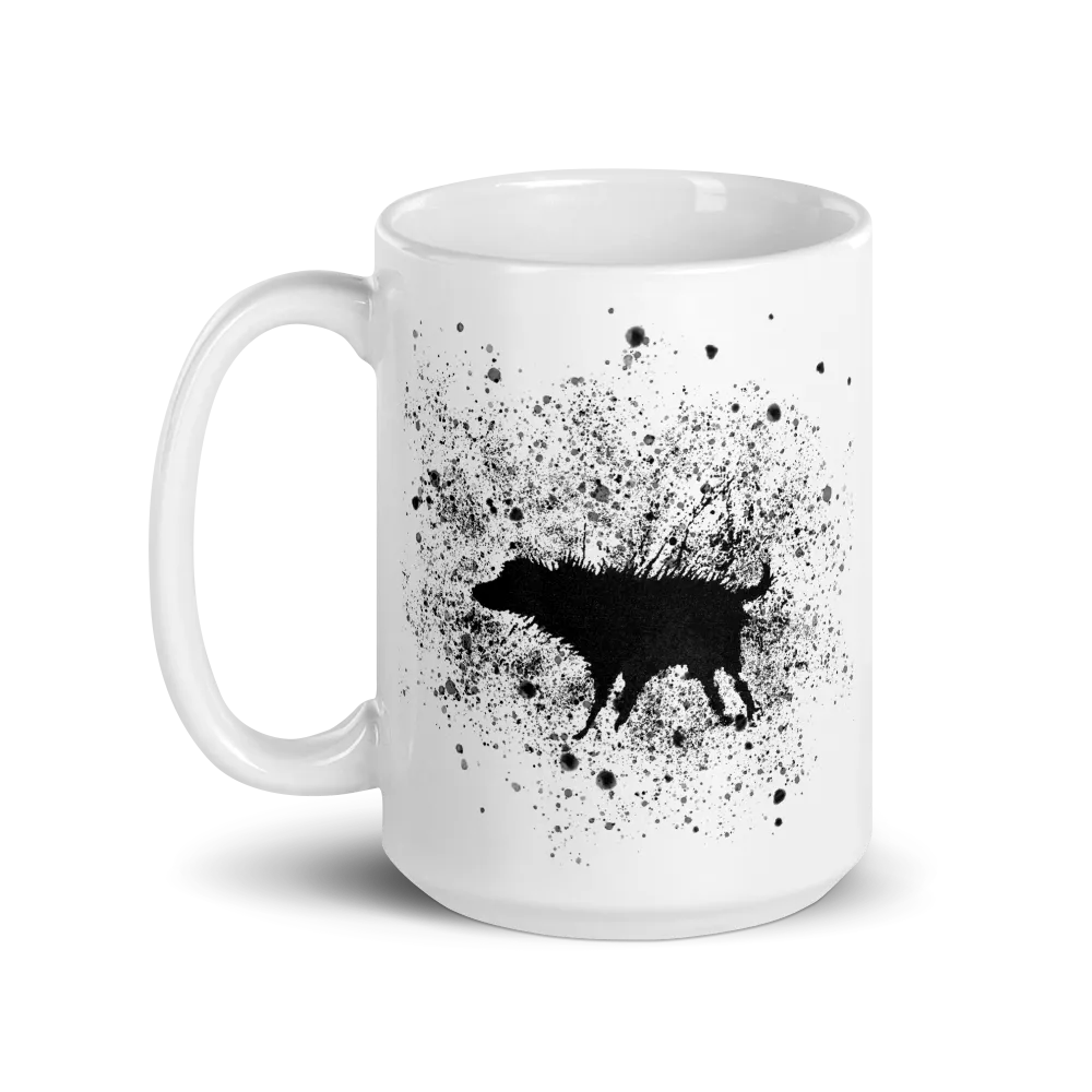Tasse Banksy Wet Dog Splatter, 2007