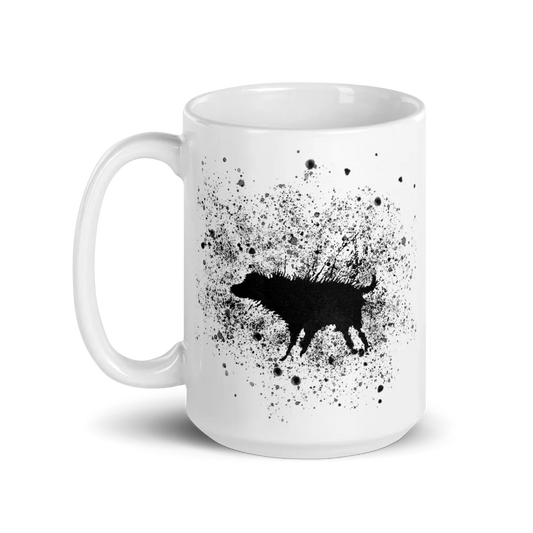 Tasse Banksy Wet Dog Splatter, 2007