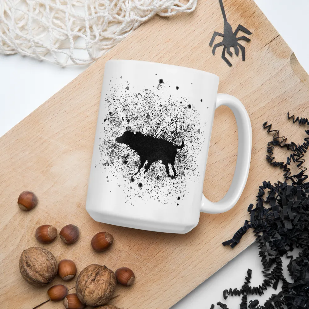 Tasse Banksy Wet Dog Splatter, 2007