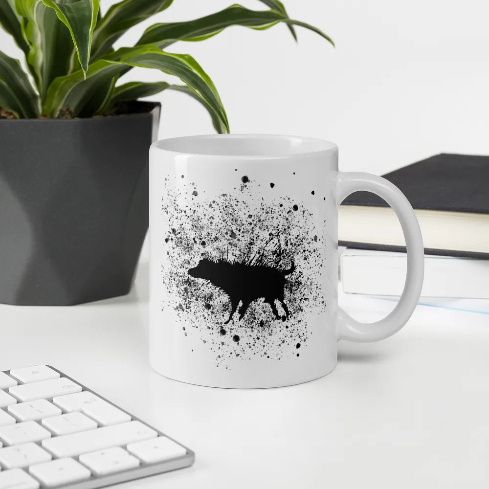 Tasse Banksy Wet Dog Splatter, 2007