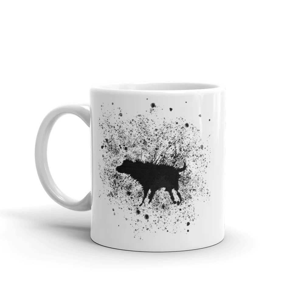 Tasse Banksy Wet Dog Splatter, 2007