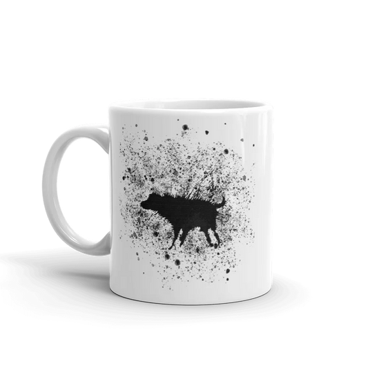 Tasse Banksy Wet Dog Splatter, 2007