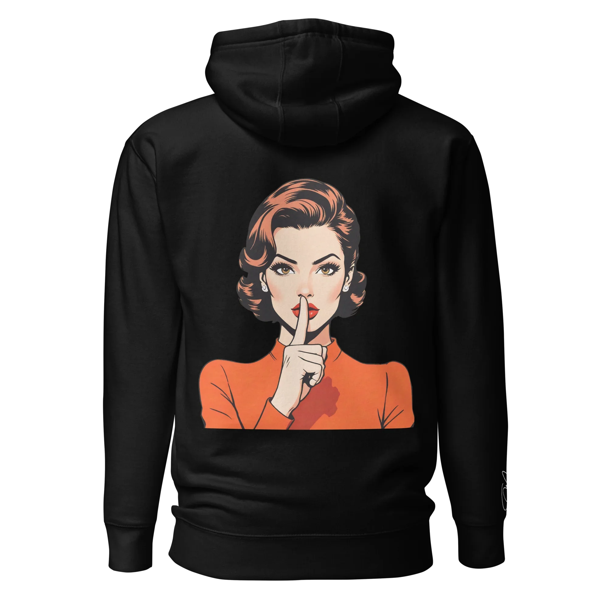 Hoodie "shhh"