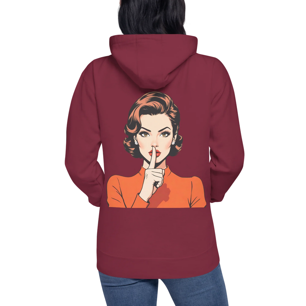 Hoodie "shhh"