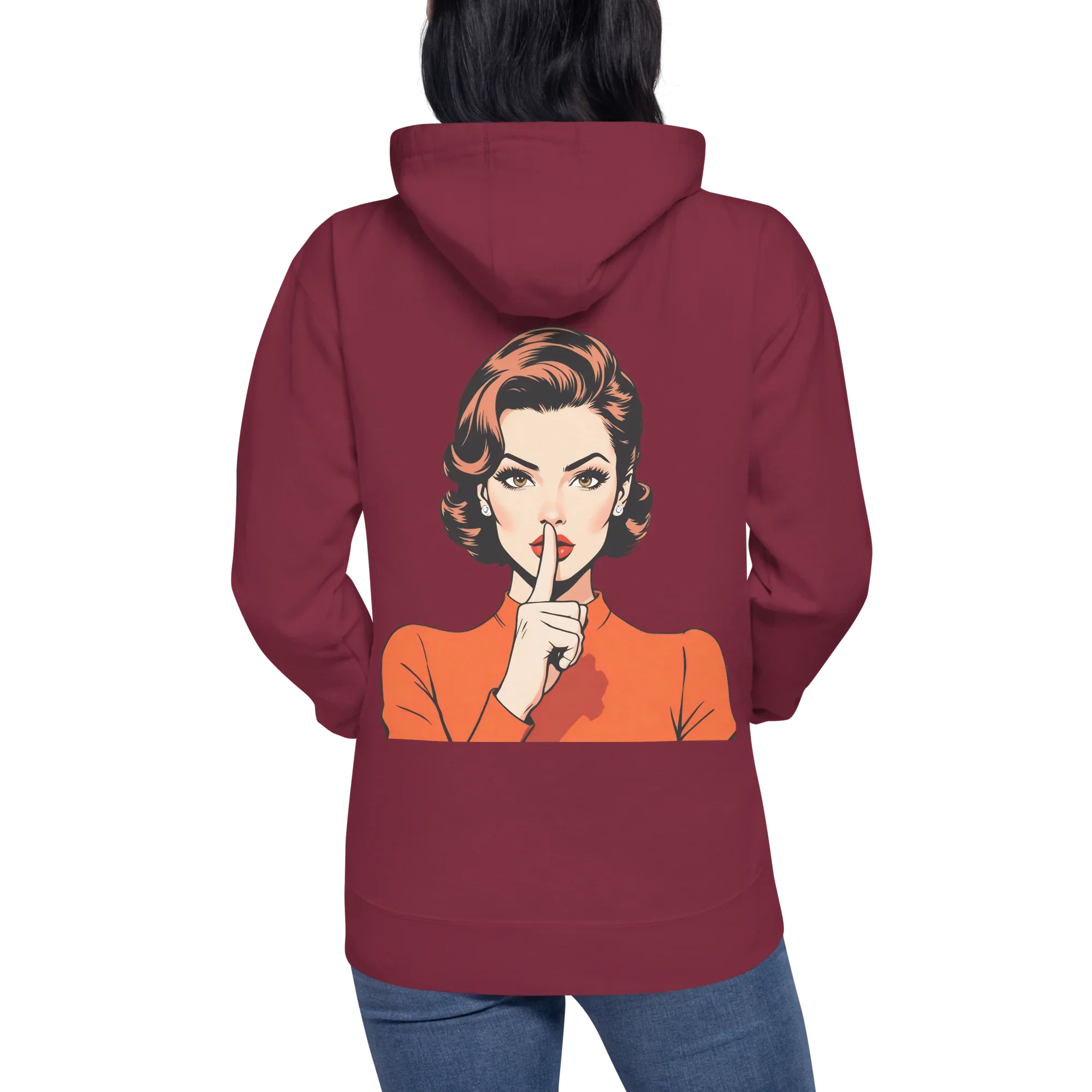 Hoodie "shhh"