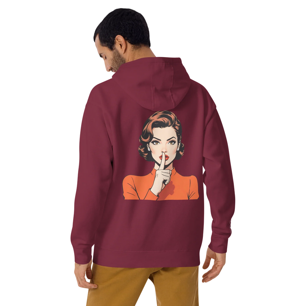 Hoodie "shhh"