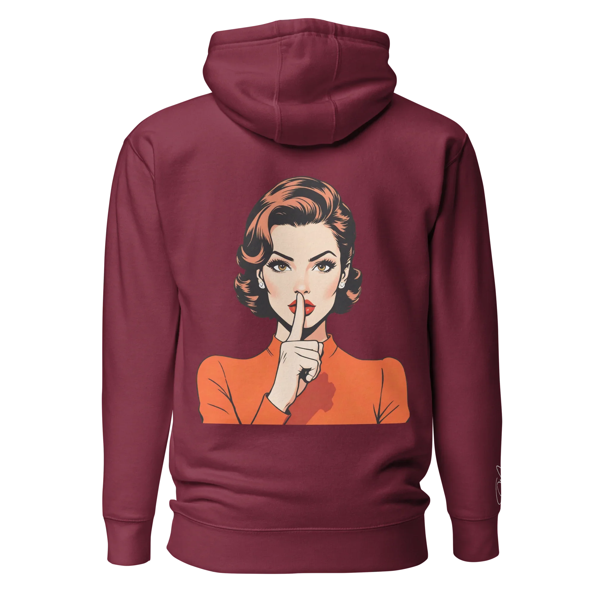 Hoodie "shhh"
