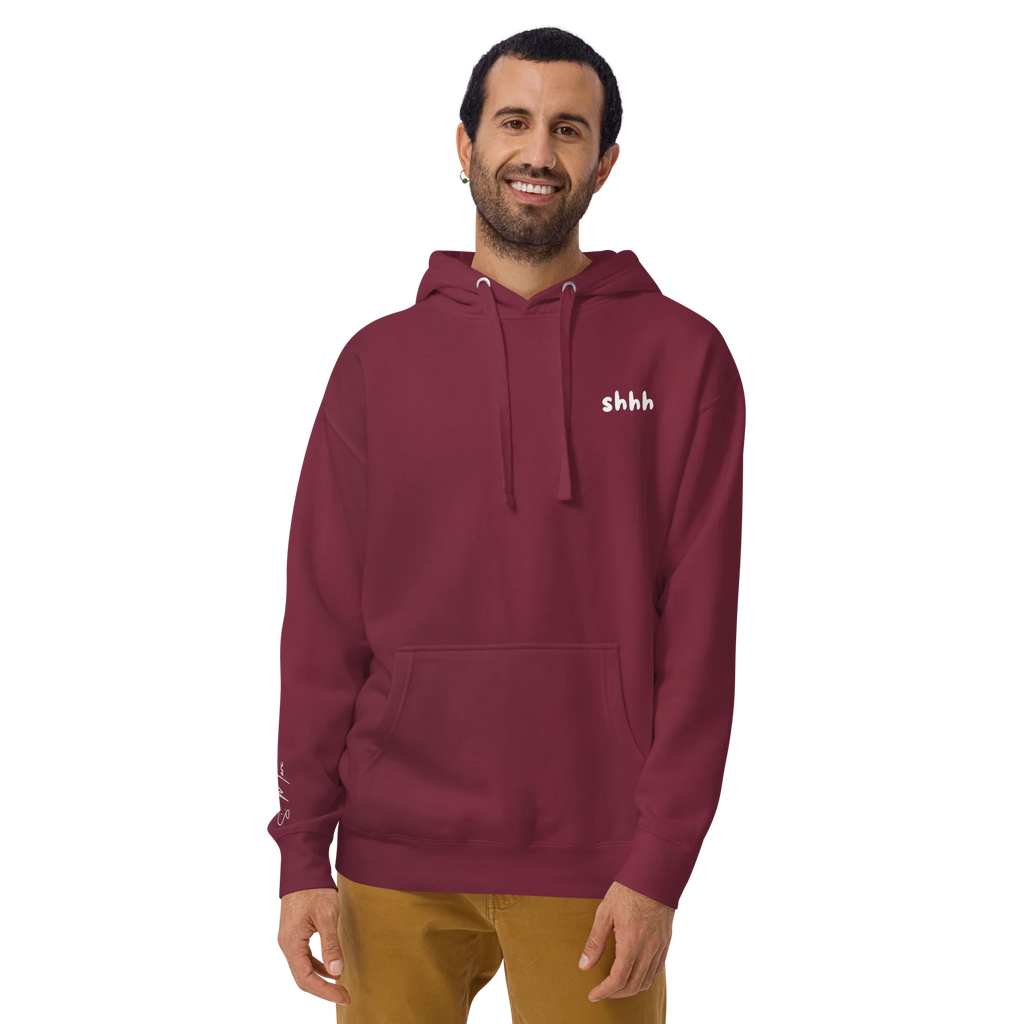 Hoodie "shhh"