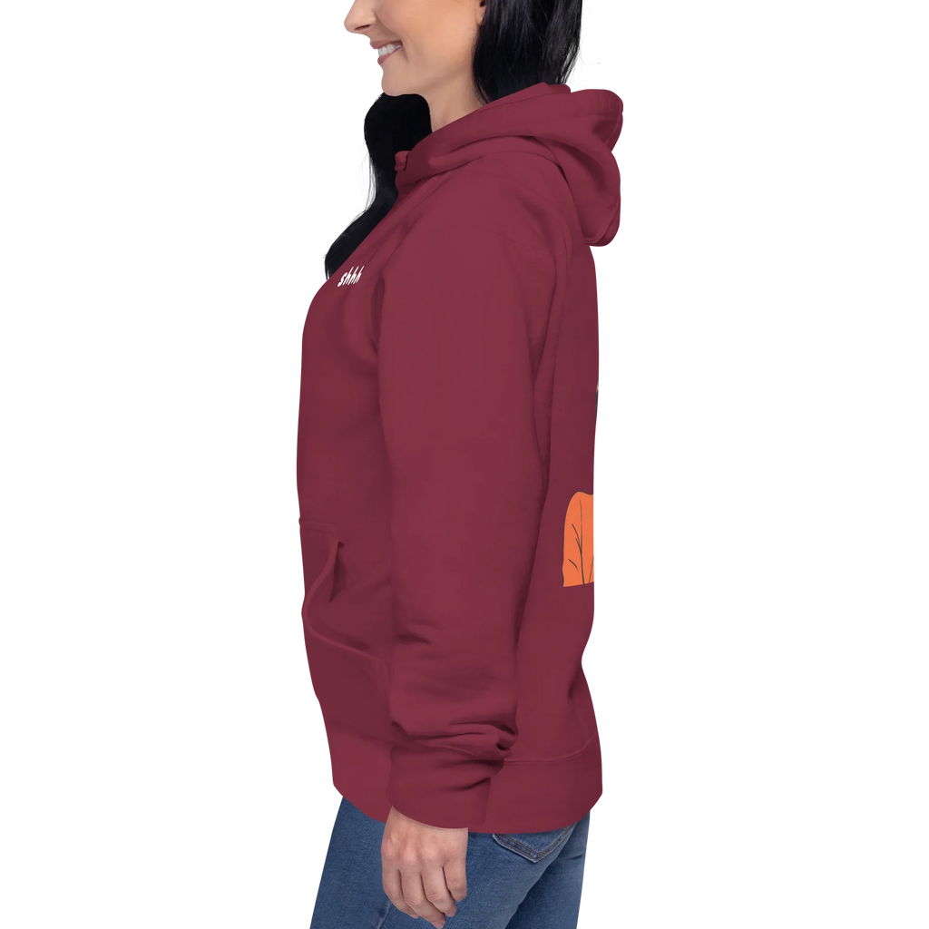 Hoodie "shhh"