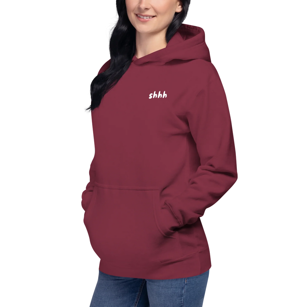 Hoodie "shhh"