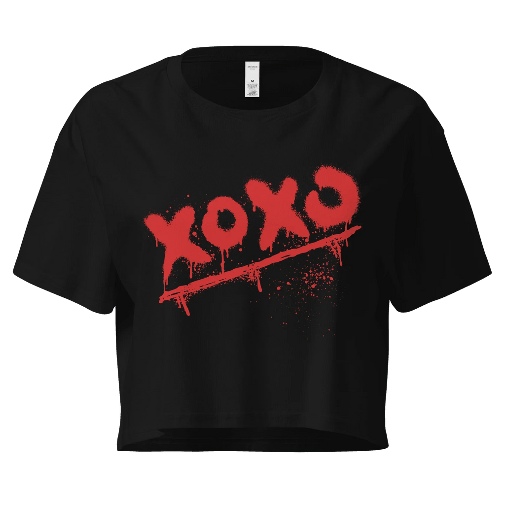 Damen - Crop - Top "xoxo" - Crop - Top - flyliving