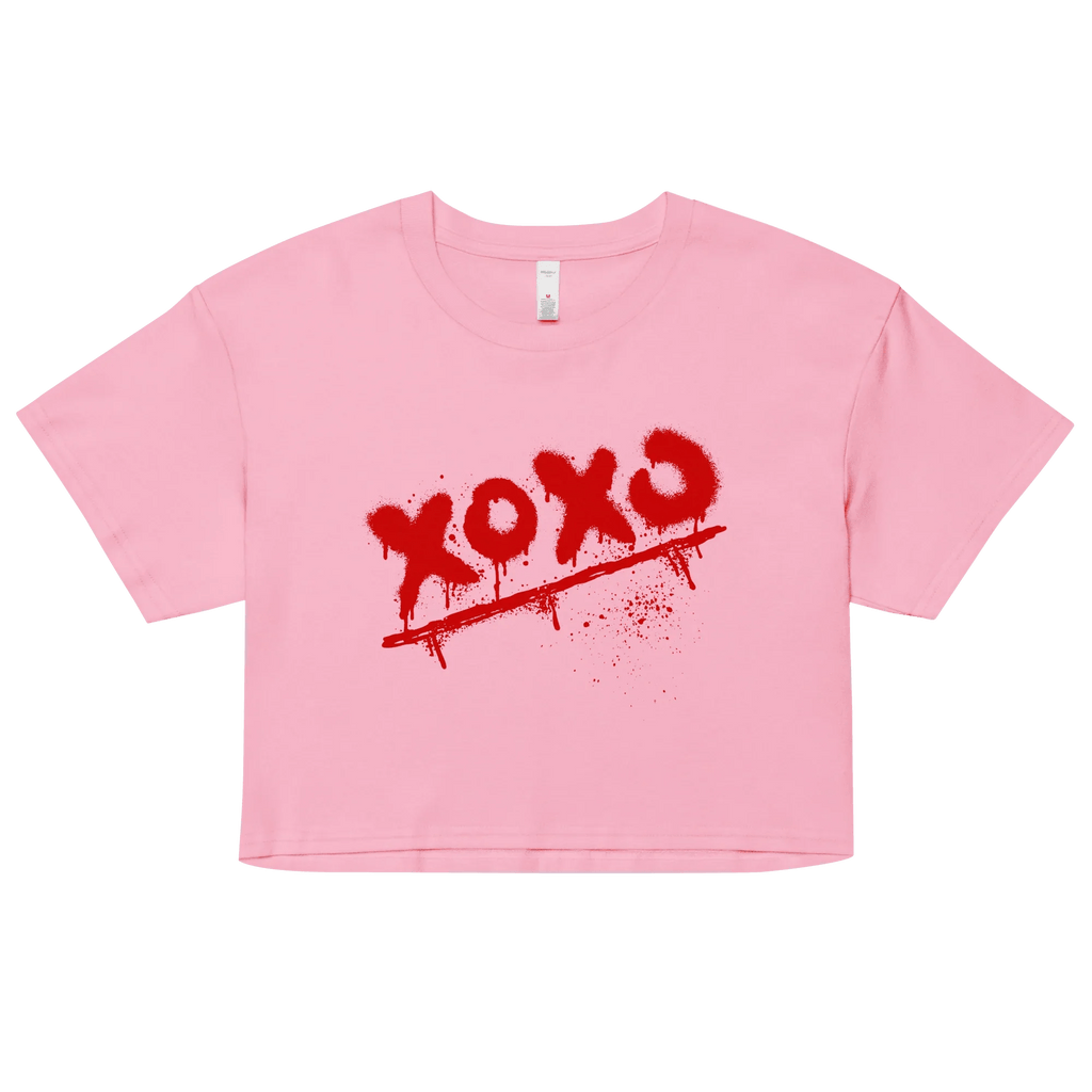 Damen - Crop - Top "xoxo" - Crop - Top - flyliving