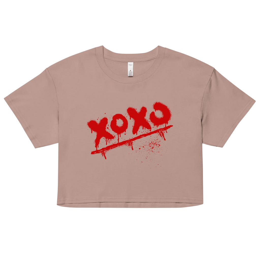 Damen - Crop - Top "xoxo" - Crop - Top - flyliving