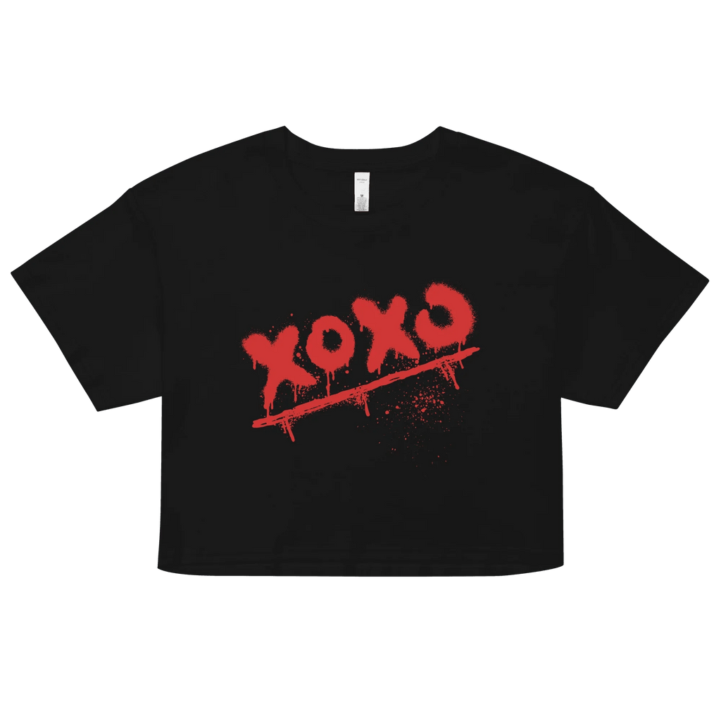 Damen - Crop - Top "xoxo" - Crop - Top - flyliving