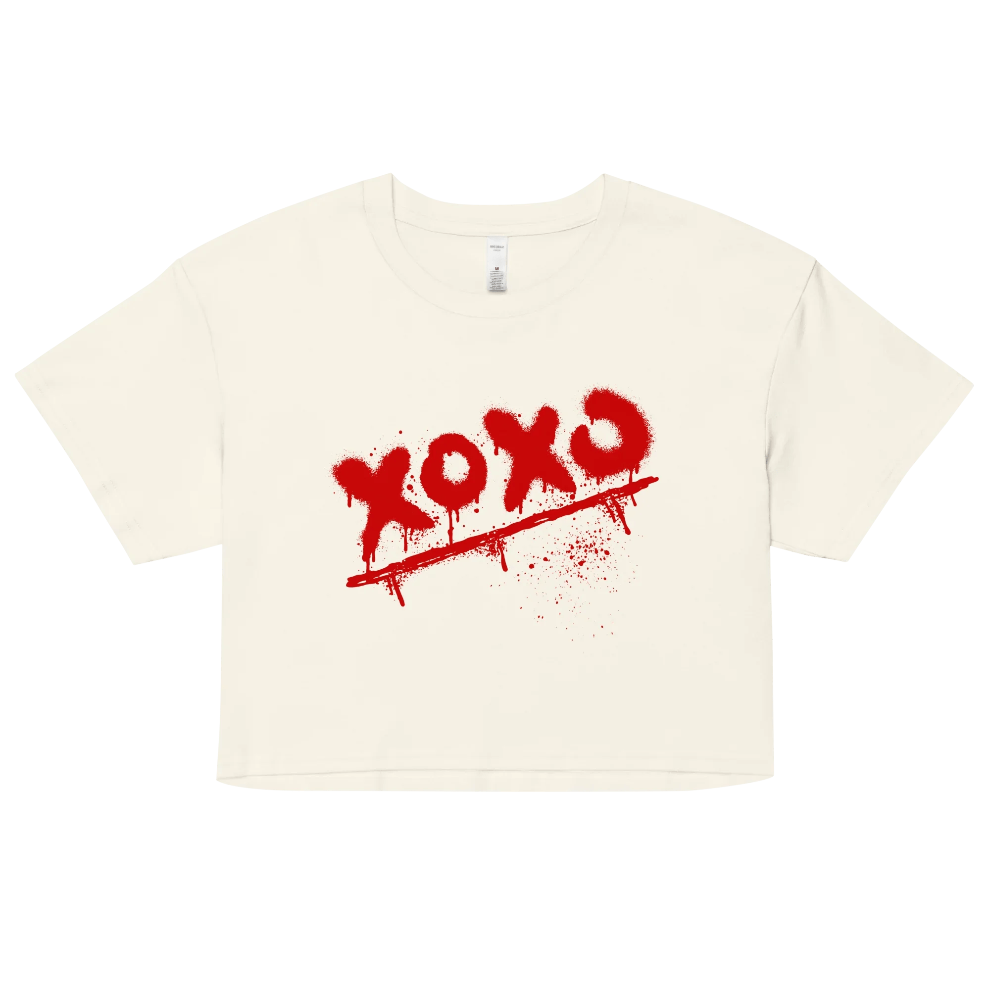Damen - Crop - Top "xoxo" - Crop - Top - flyliving