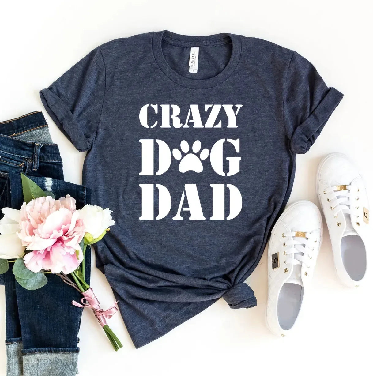 T-Shirt "Crazy Dog Dad"