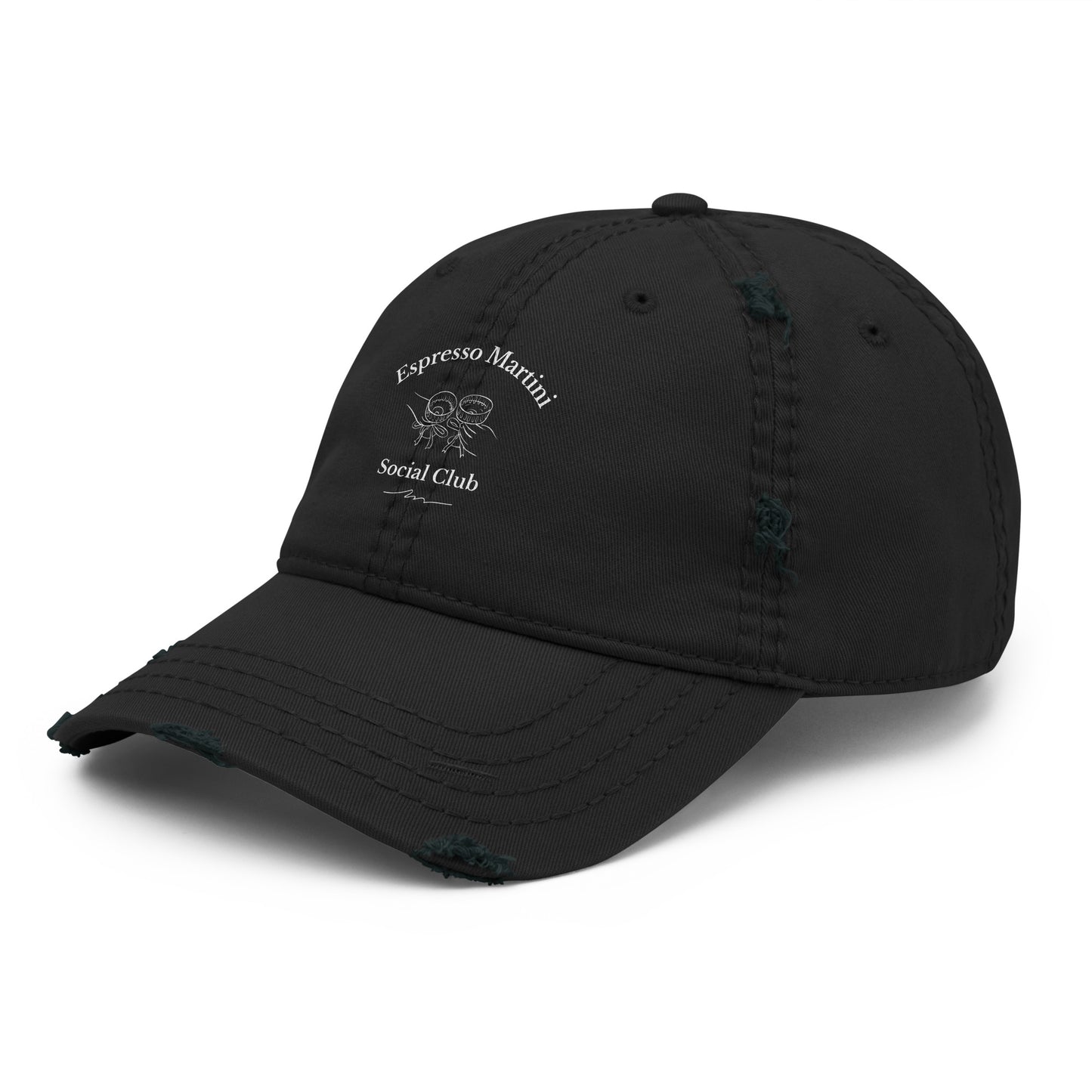 Dad-Hat „Espresso Martini Social Club“ | Cap im Used-Look
