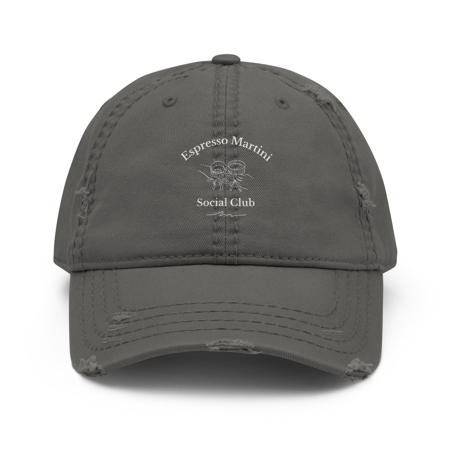 Dad-Hat „Espresso Martini Social Club“ | Cap im Used-Look