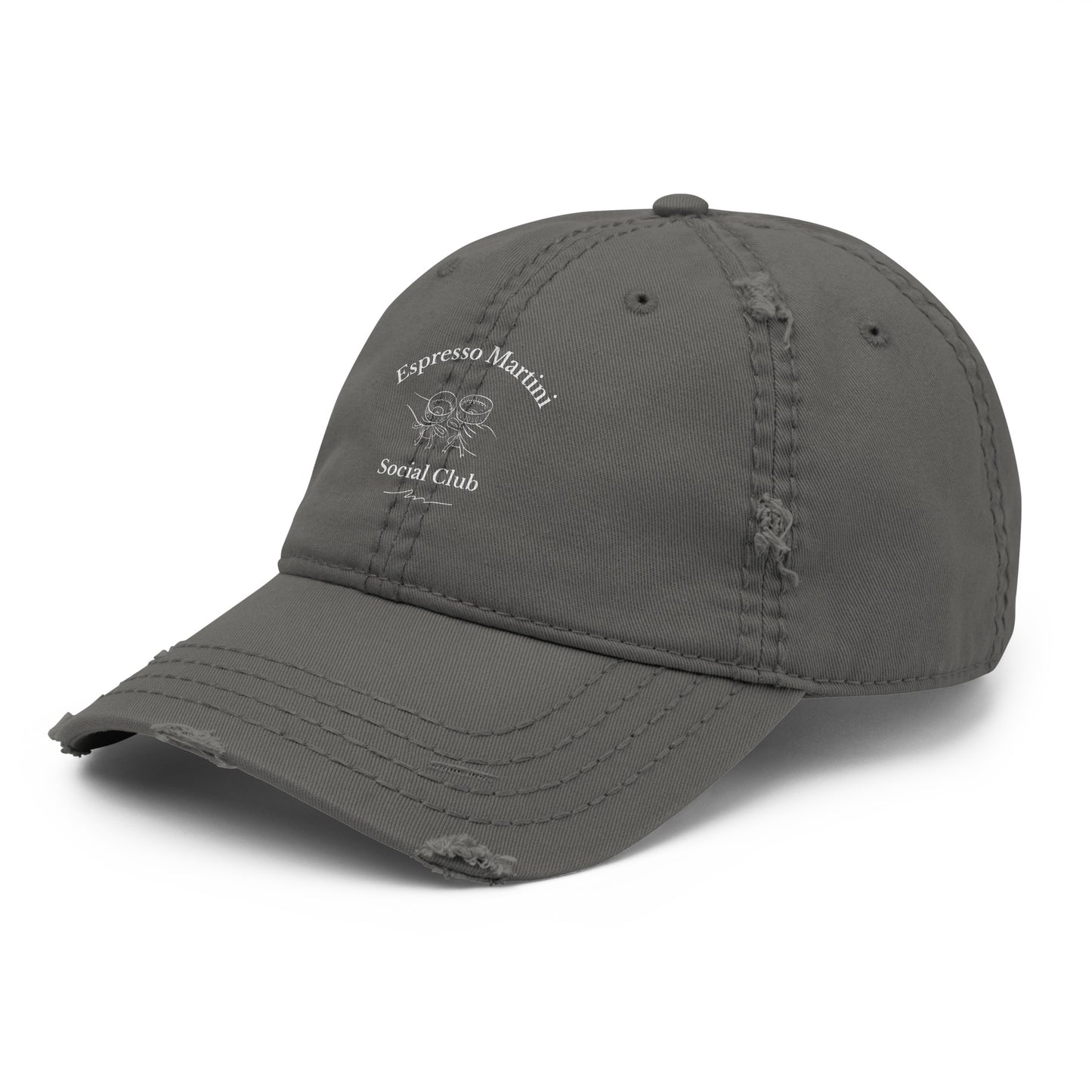 Dad-Hat „Espresso Martini Social Club“ | Cap im Used-Look
