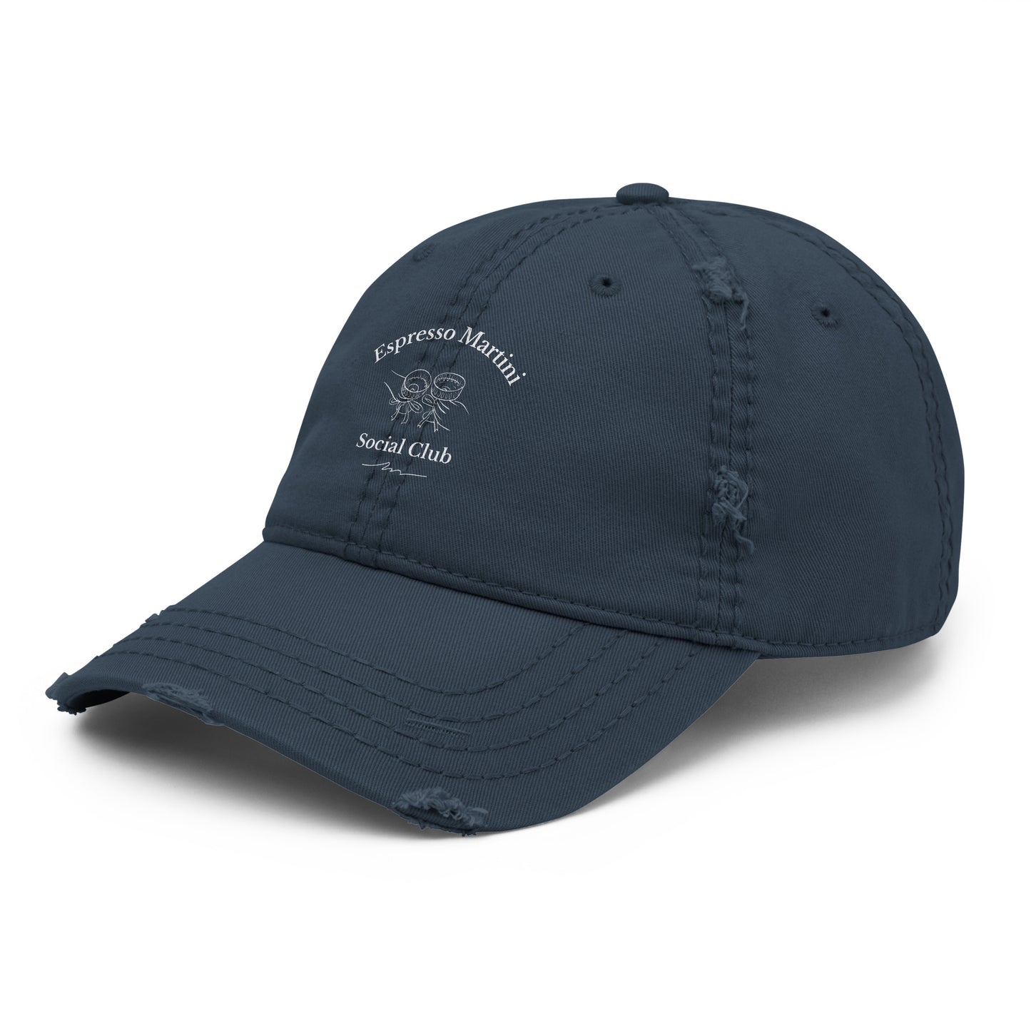 Dad-Hat „Espresso Martini Social Club“ | Cap im Used-Look