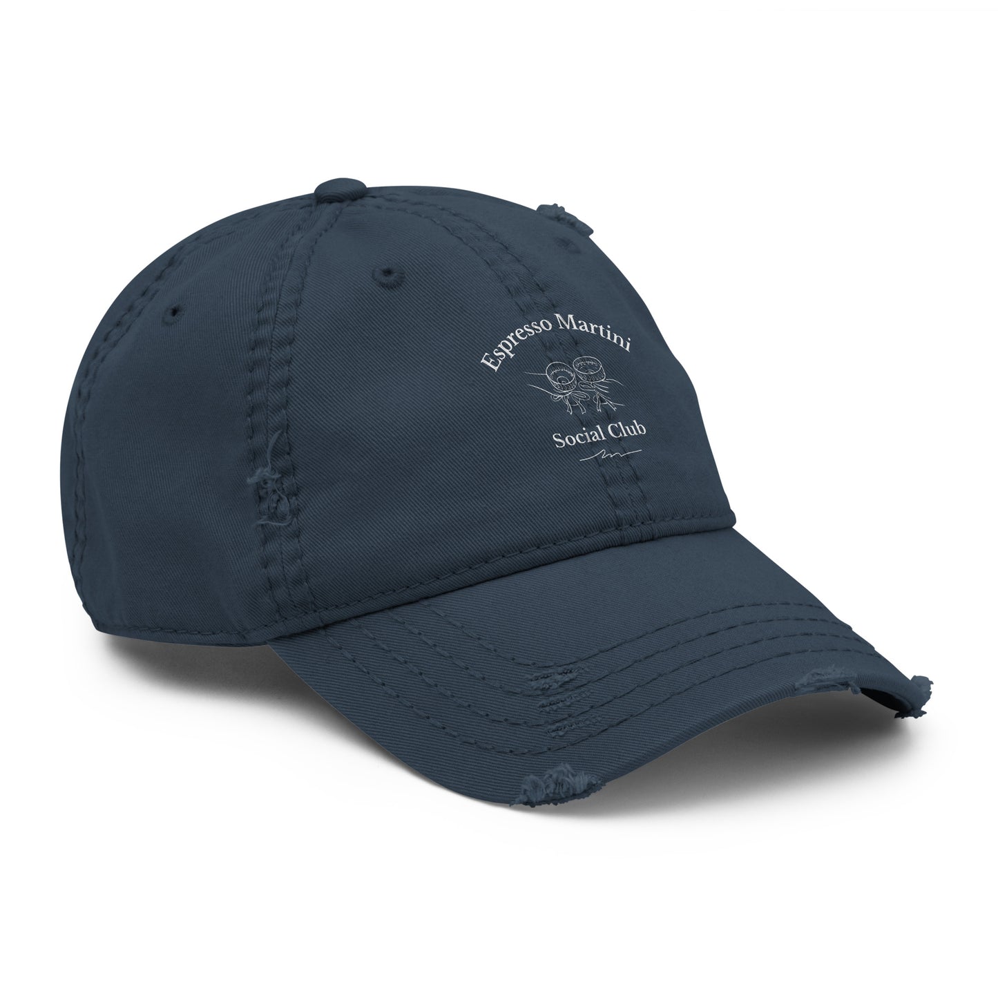 Dad-Hat „Espresso Martini Social Club“ | Cap im Used-Look