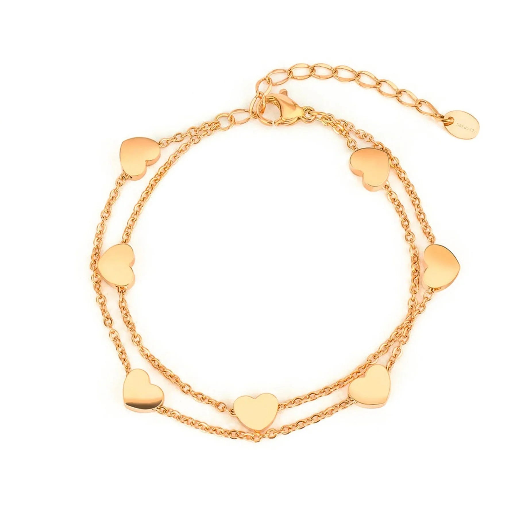 Armband "Endless Love", vergoldet