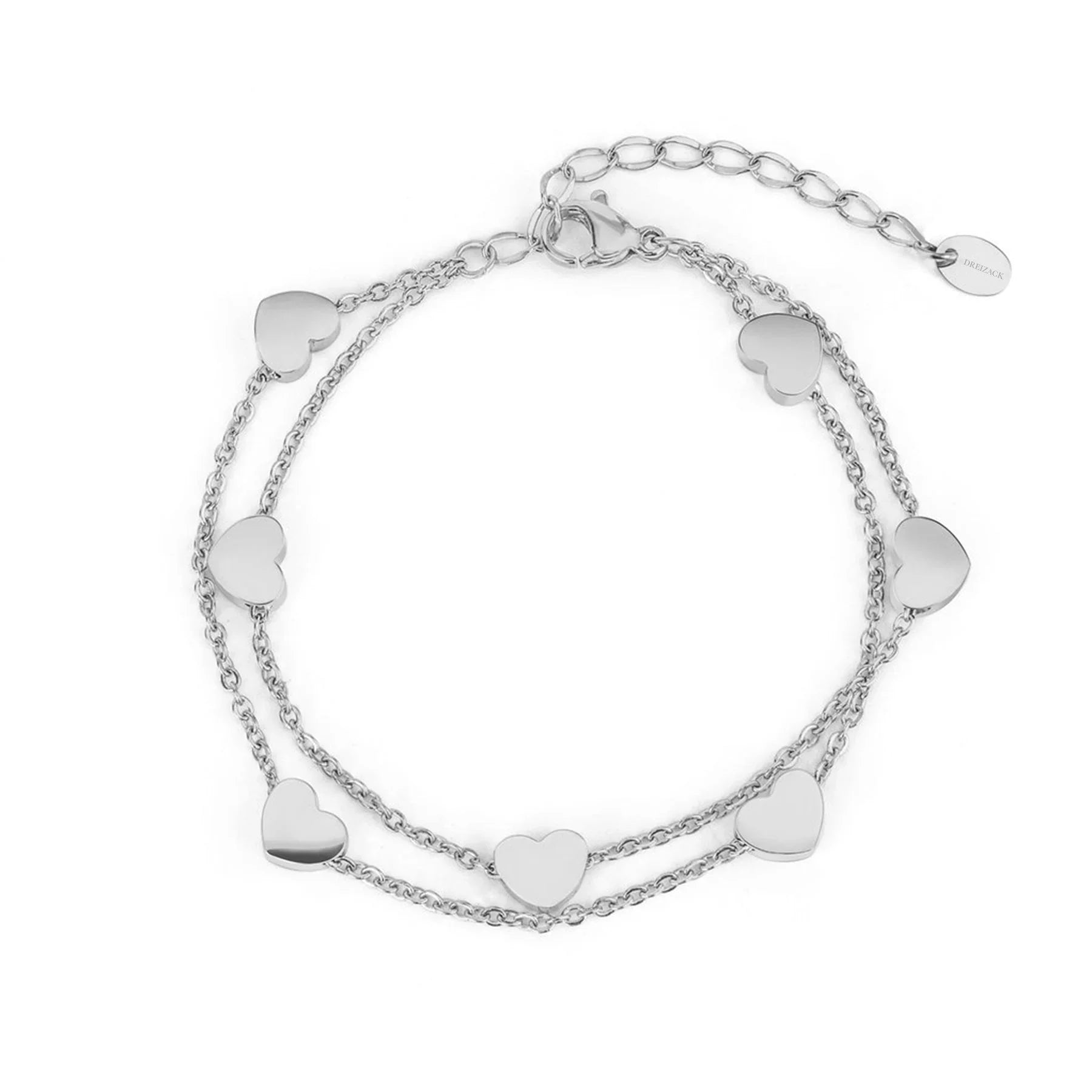 Armband "Endless Love", silber