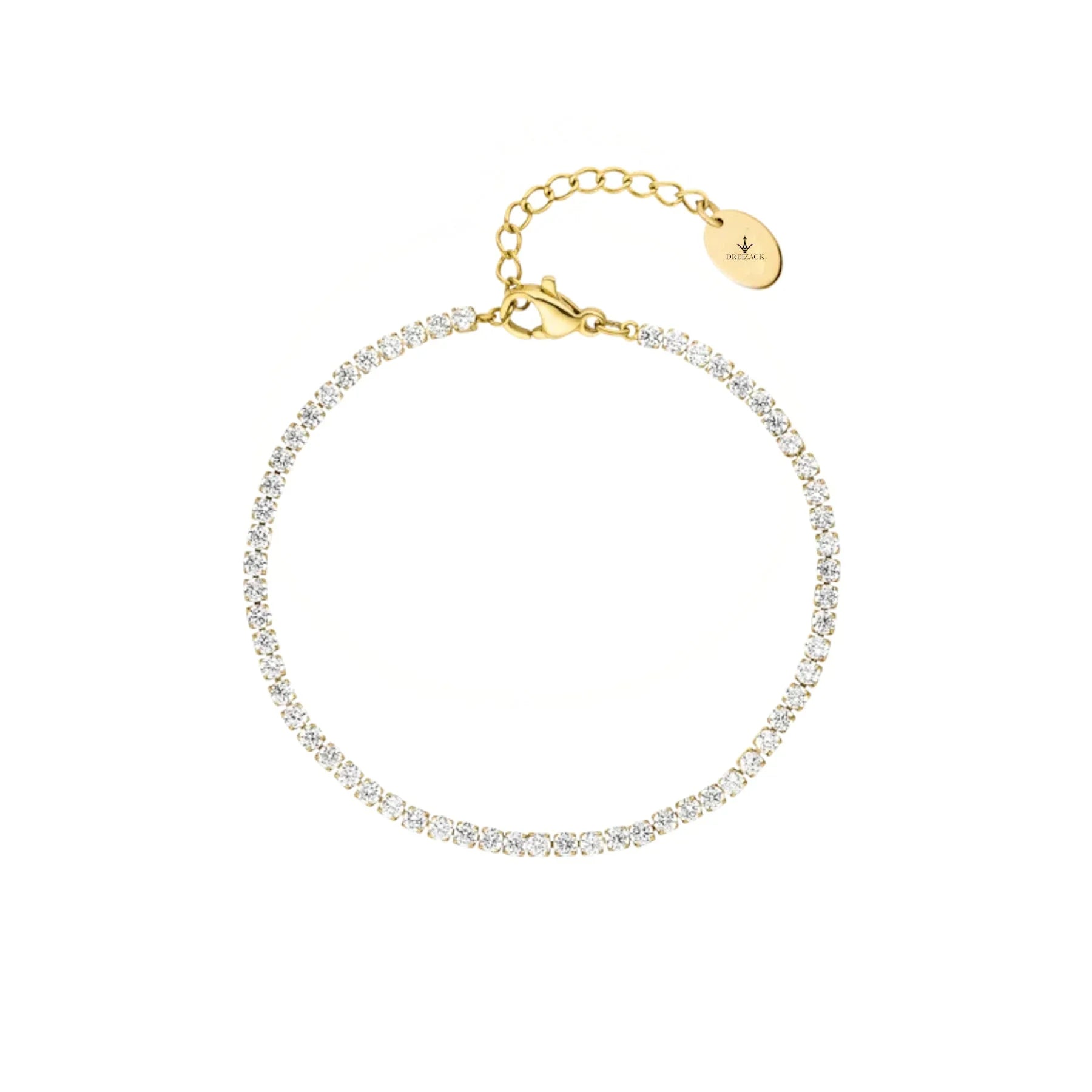 Armband "Shiny Miny", vergoldet