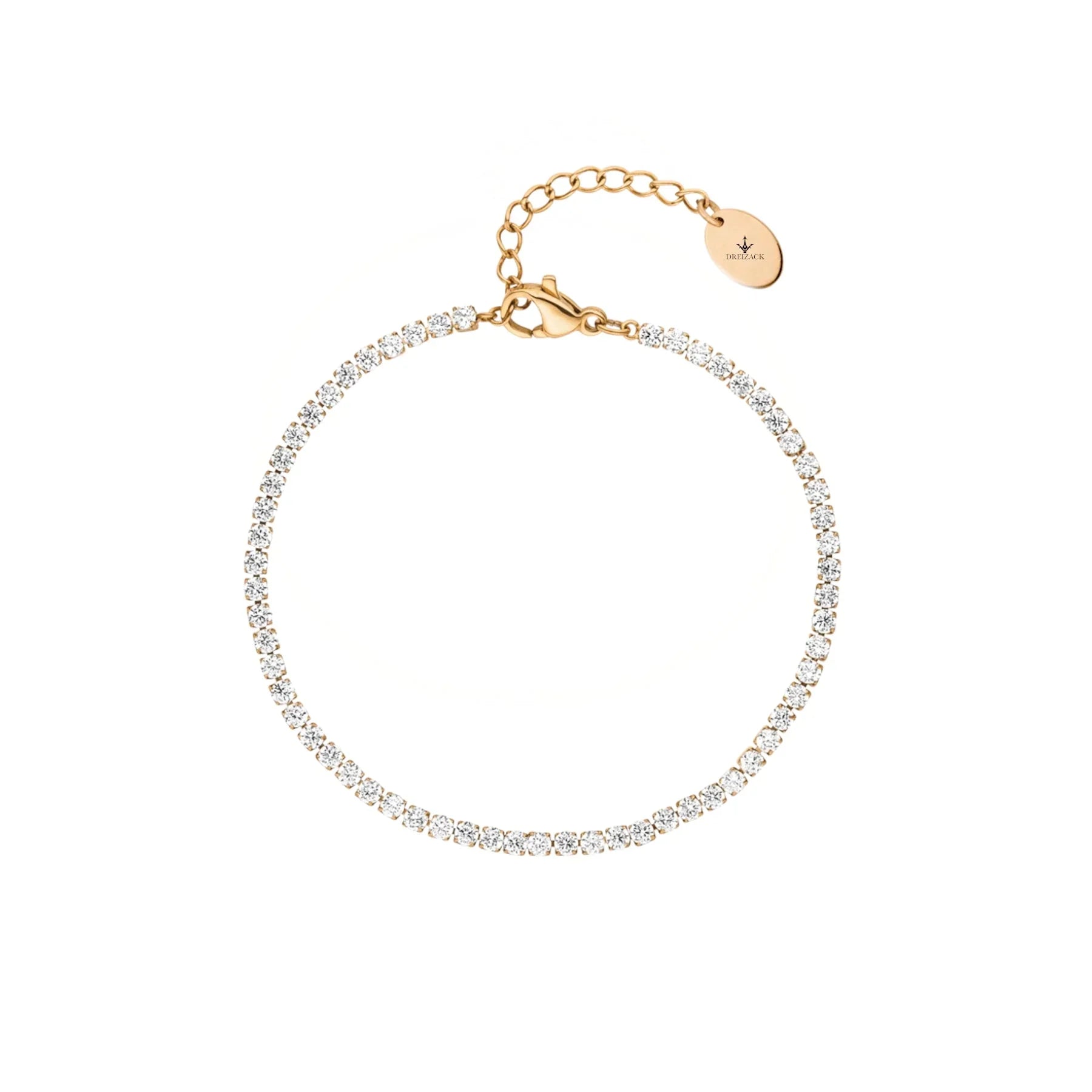 Armband "Shiny Miny", roségold