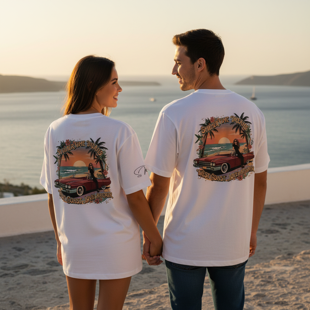 Oversized Streetwear T-Shirt – Premium Baumwolle – Front- oder Backprint