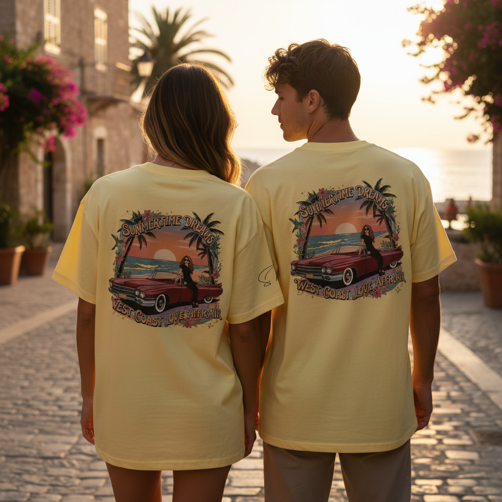 Oversized Streetwear T-Shirt – Premium Baumwolle – Front- oder Backprint