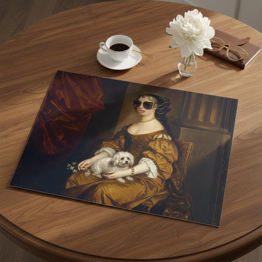 Poster „Duchess of Cleveland“ – Anachronistisches Porträt als It-Girl (1640–1709)