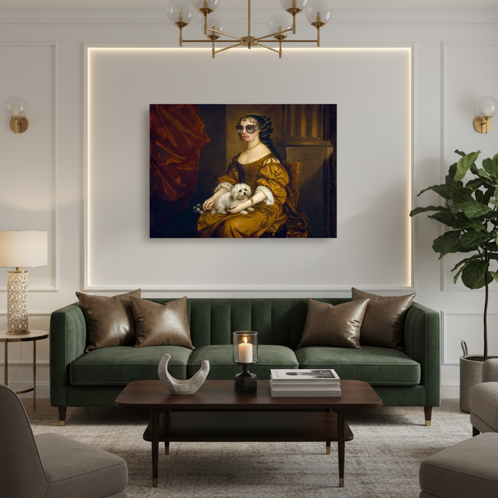 Poster „Duchess of Cleveland“ – Anachronistisches Porträt als It-Girl (1640–1709)
