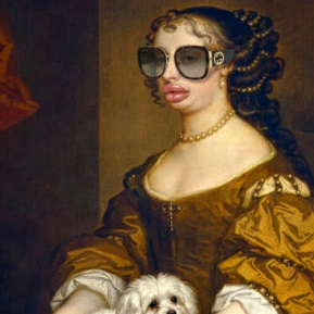 Poster „Duchess of Cleveland“ – Anachronistisches Porträt als It-Girl (1640–1709)