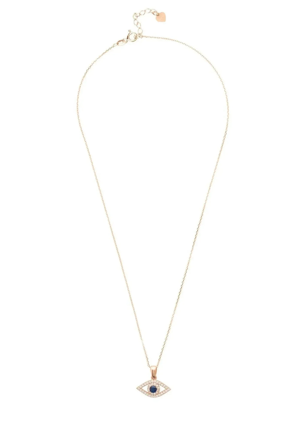Halskette "'Mach kein Auge", Rosegold