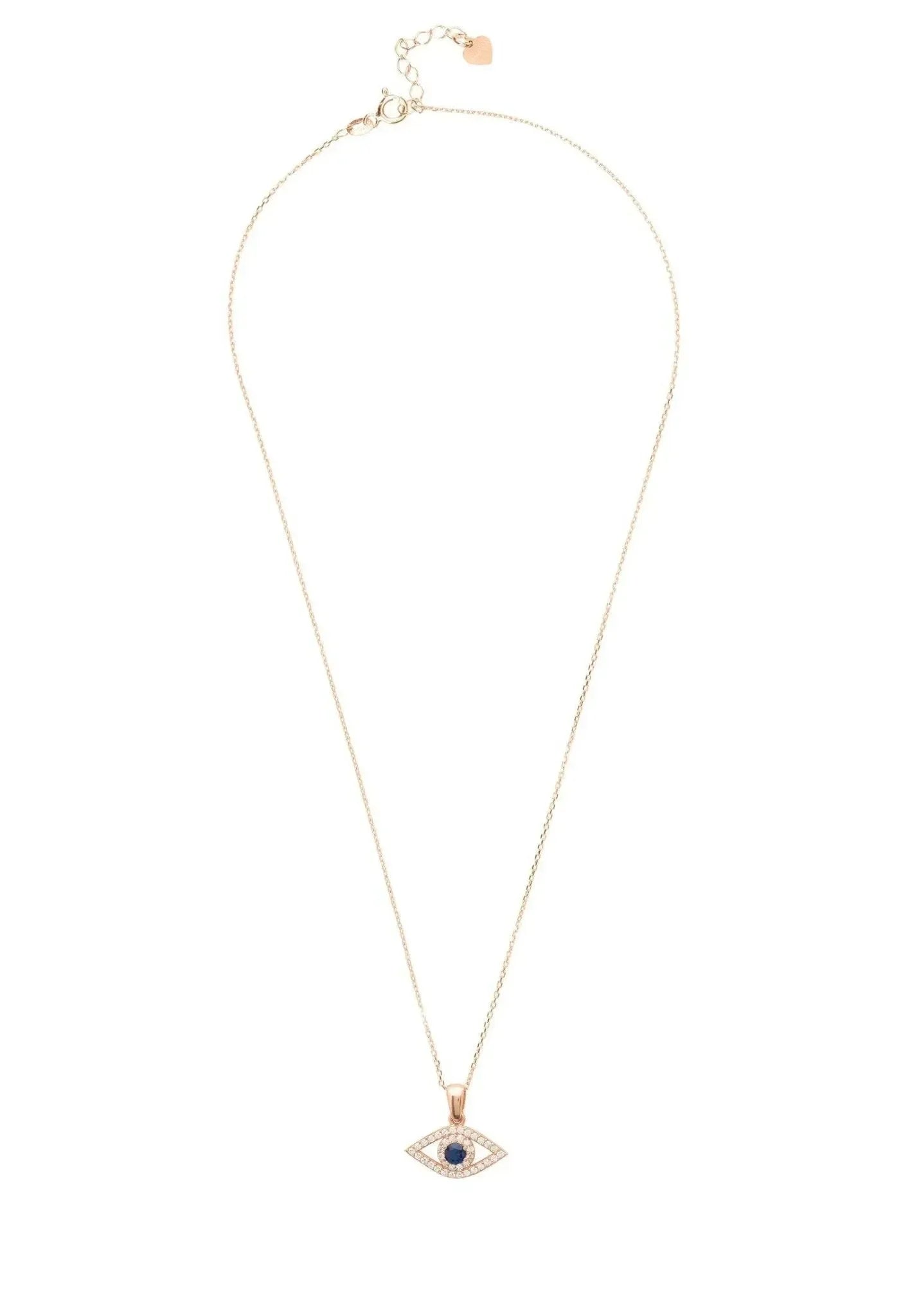 Halskette "'Mach kein Auge", Rosegold