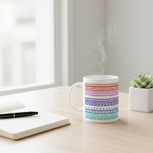 Nope Not Today Keramiktasse mit verstecktem Spruch – Lustiges Büro Geschenk für Kaffee Liebhaber & Morgenmuffel – Witzige Tasse