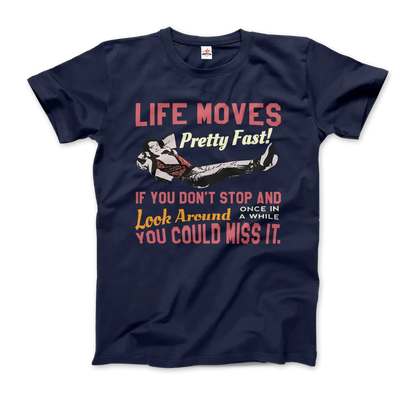 T-Shirt Ferris Bueller's Day Off Life Moves Pretty Fast
