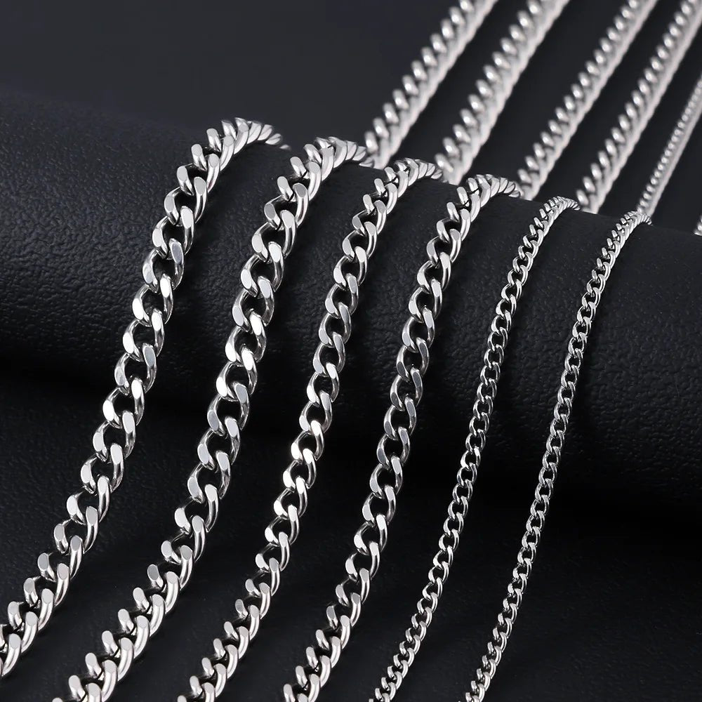 Halskette "Alex - Alexander", schlicht, silber, unisex - Halskette - flyliving