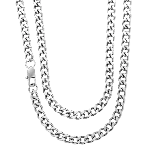 Halskette "Alex - Alexander", schlicht, silber, unisex - Halskette - flyliving