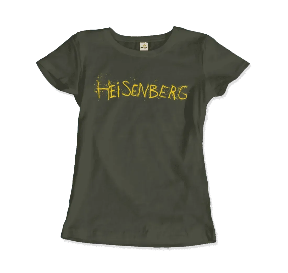 Heisenberg Graffiti, Walter White Breaking Bad T-Shirt