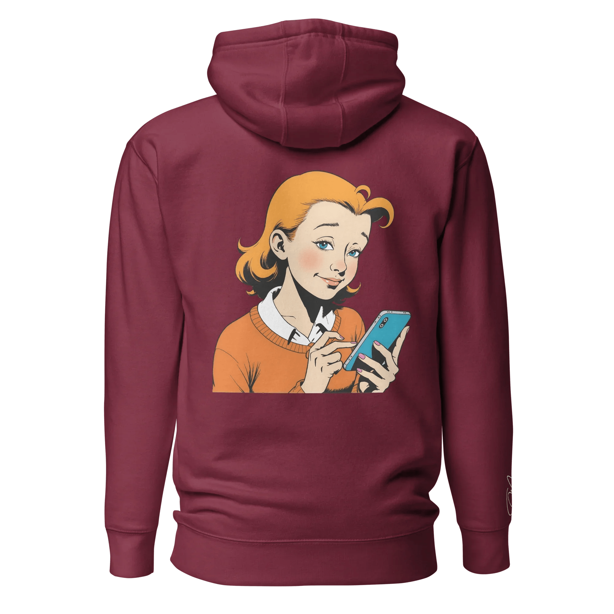 Hoodie "be social" - Hoodie - flyliving