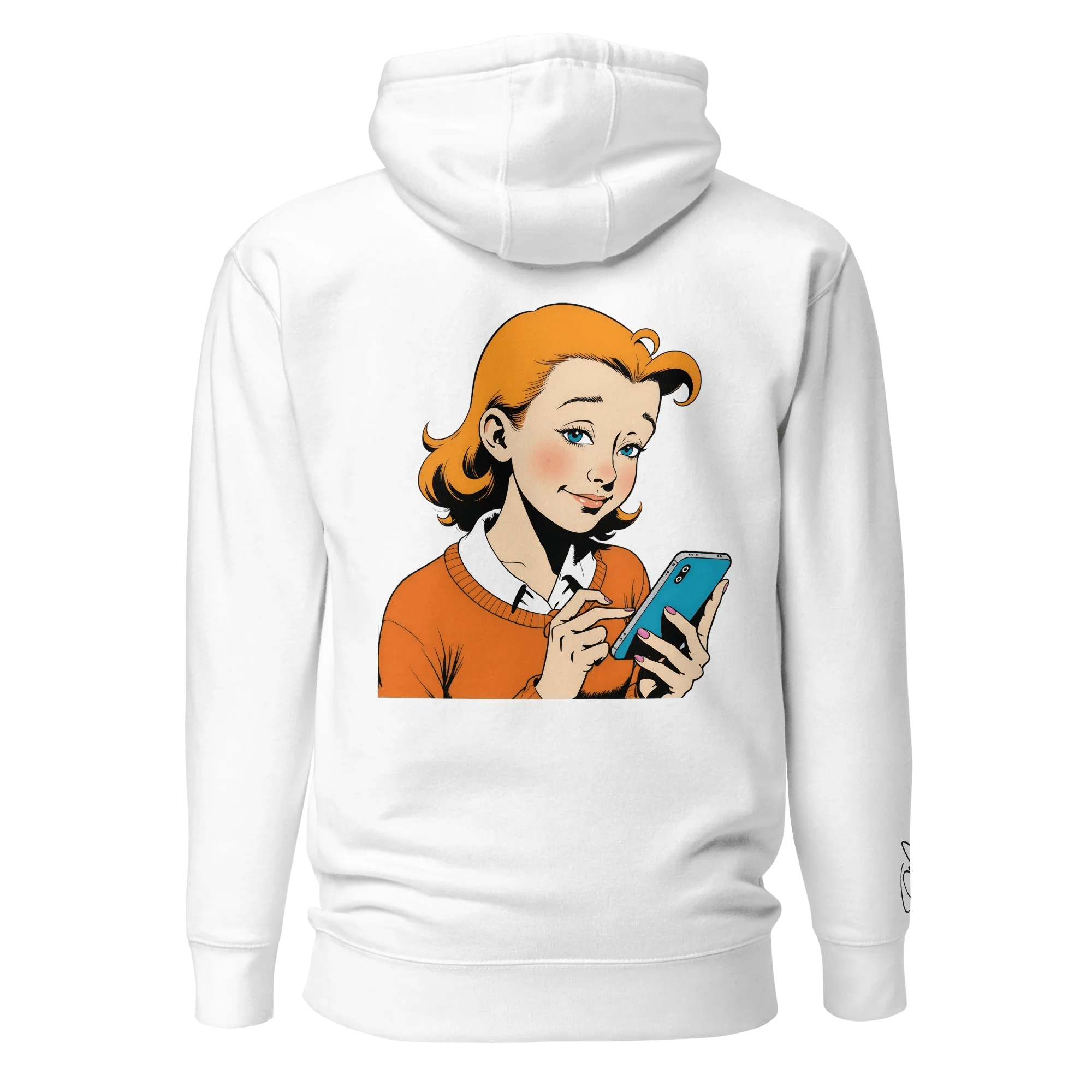 Hoodie "be social" - Hoodie - flyliving