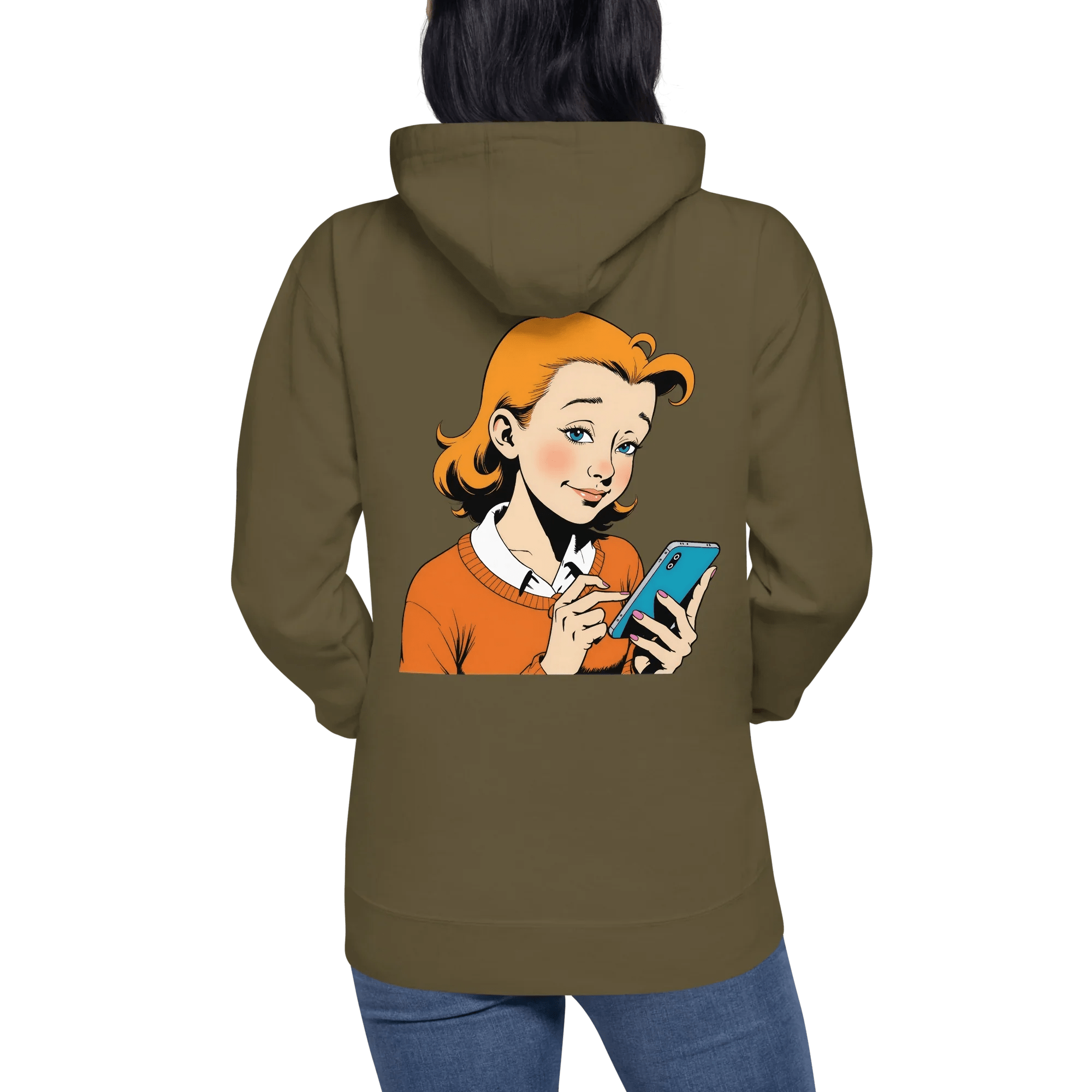 Hoodie "be social" - Hoodie - flyliving