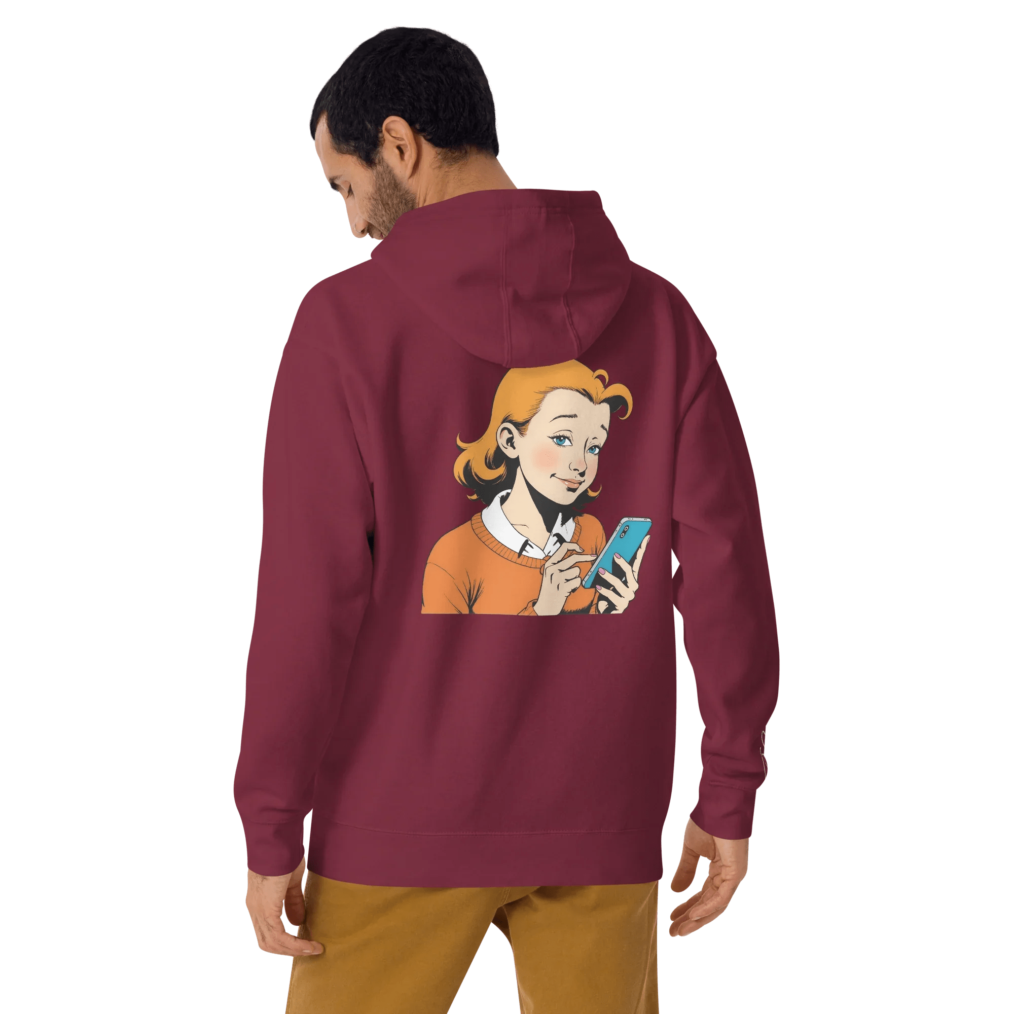 Hoodie "be social" - Hoodie - flyliving