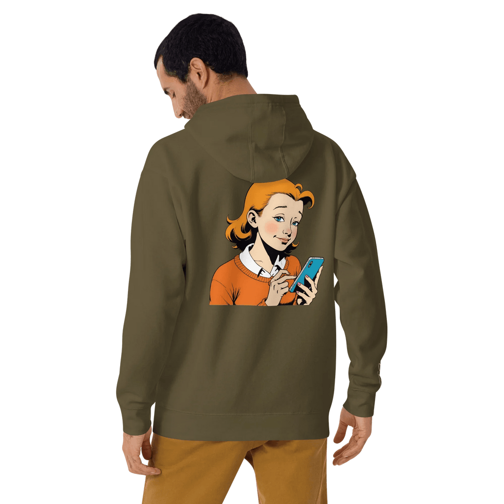 Hoodie "be social" - Hoodie - flyliving