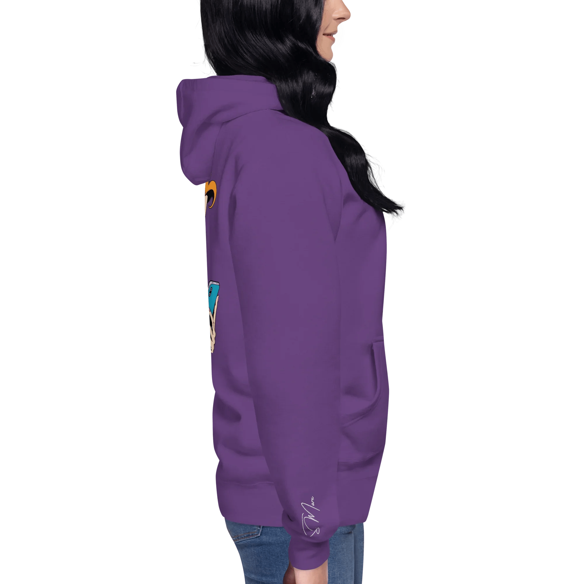 Hoodie "be social" - Hoodie - flyliving