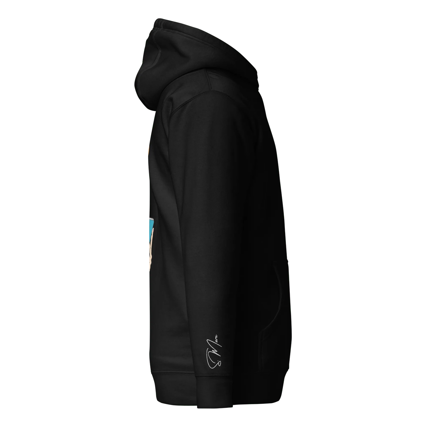Hoodie "be social" - Hoodie - flyliving